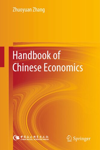 Handbook Of Chinese Economics 1st Zhuoyuan Zhang