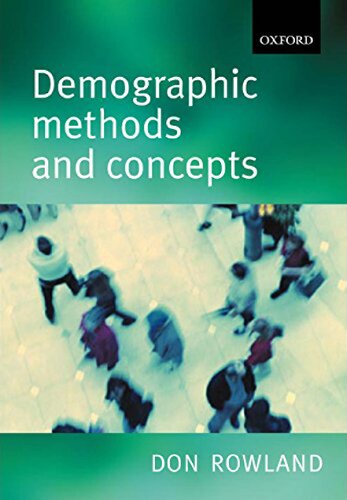 Demographic Methods And Concepts Donald T Rowland