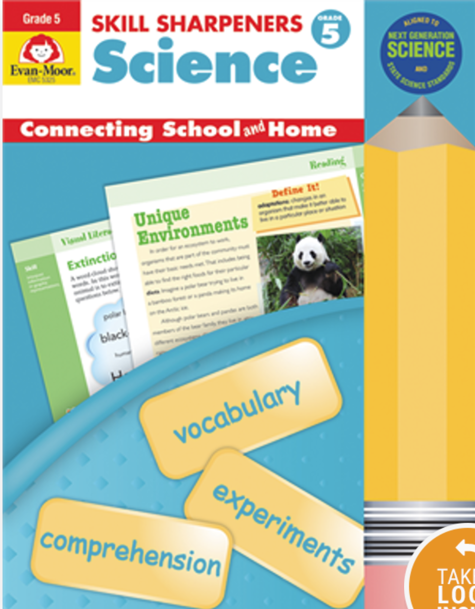 Skill Sharpeners Science Grade 5 Evanmoor Corporation
