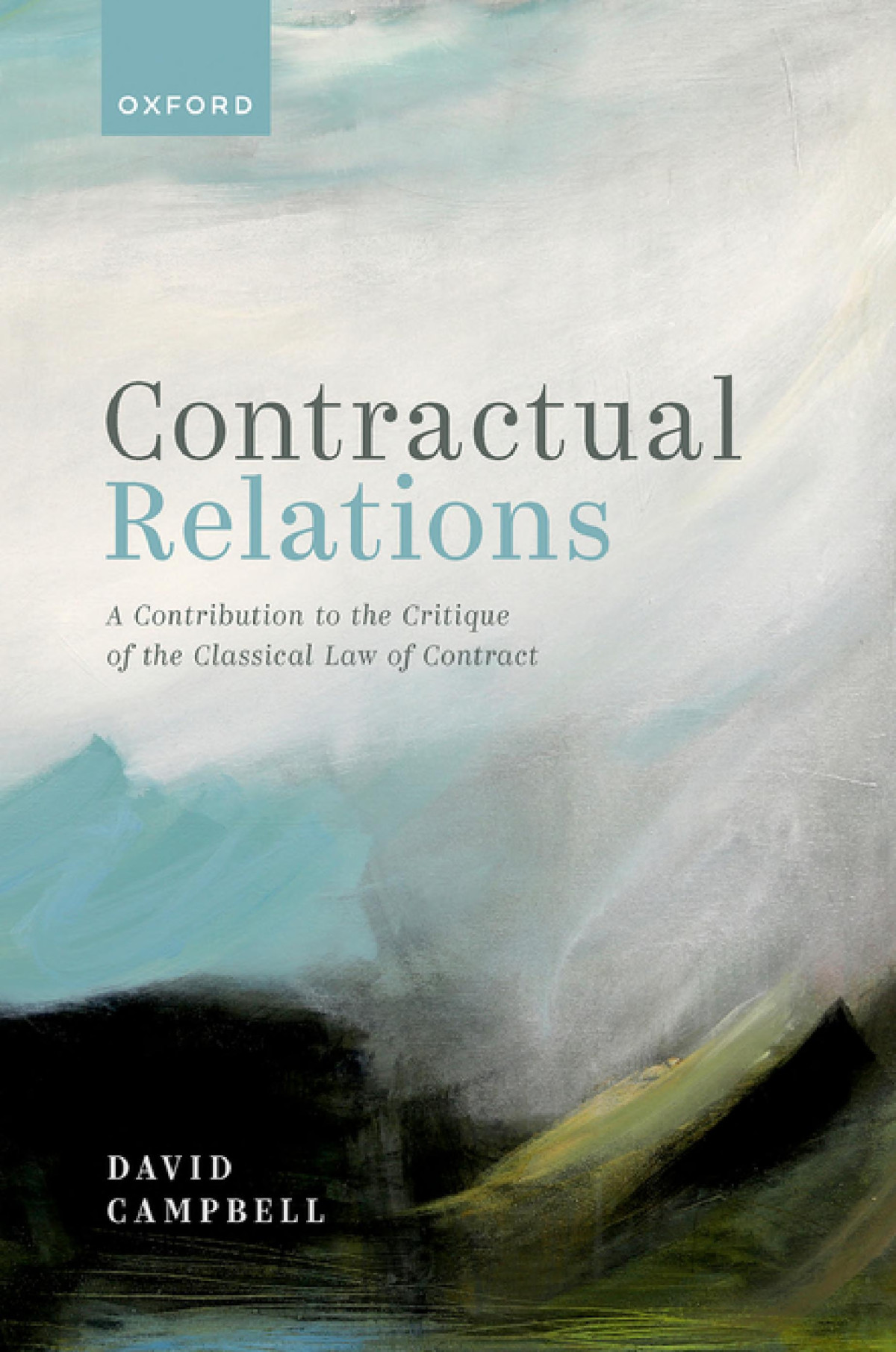 Contractual Relations 1st Edition David Campbell