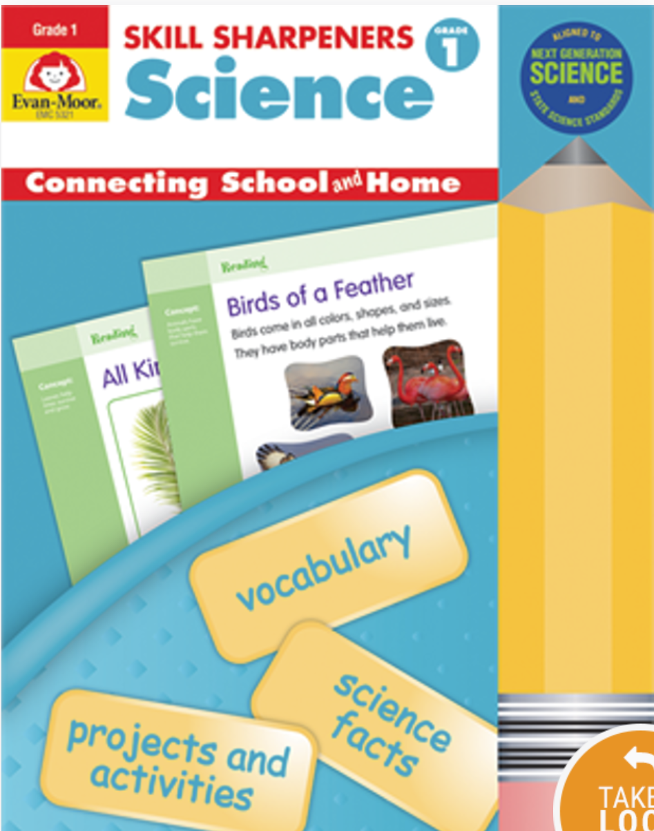 Skill Sharpeners Science Grade 1 Evanmoor Corporation