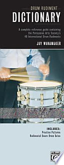 Drum Rudiment Dictionary Jay Wanamaker