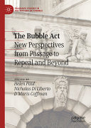 The Bubble Act Helen Paul Nicholas Di Liberto Dmaris Coffman