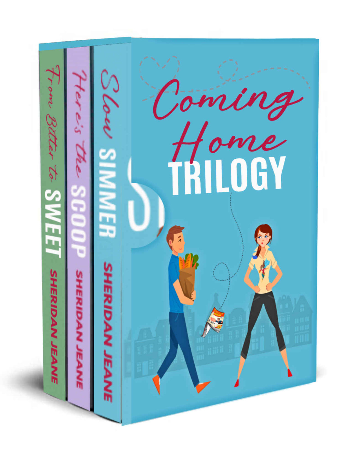 The Coming Home Trilogy Boxed Set Slow Simmer Heres The Scoop From Bitter To Sweet Sheridan Jeane