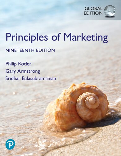 Principles Of Marketing 19th Global Edition 19thglobal Philip Kotler