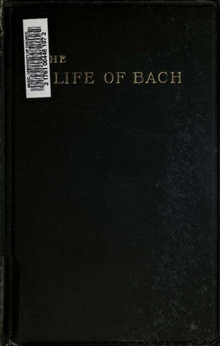 Johann Sebastian Bach His Work And Influence On The Music Of Germany 16851750 Johann Sebastian Bach 3 1st Edition Philipp Spitta