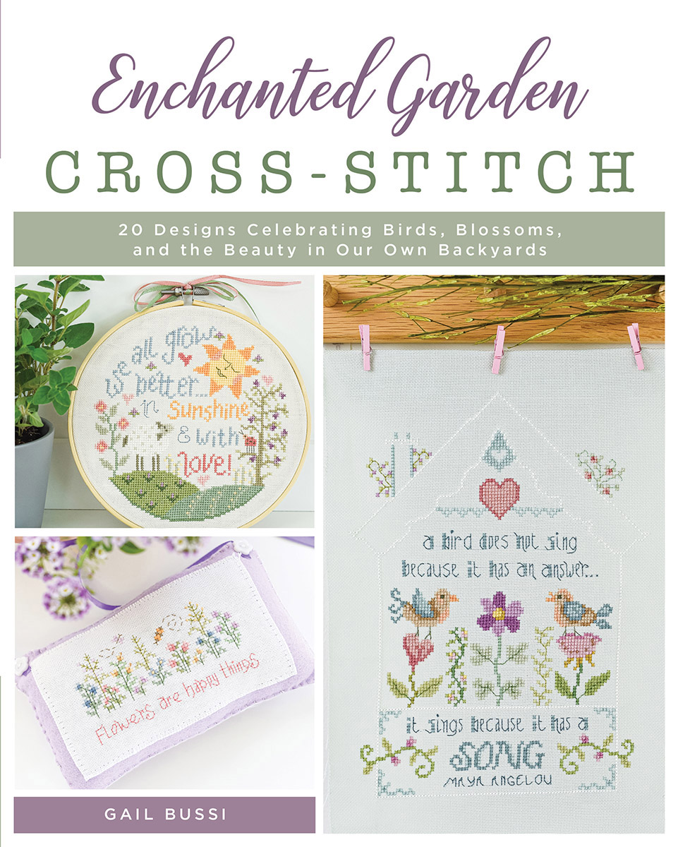 Enchanted Garden Crossstitch Gail Bussi