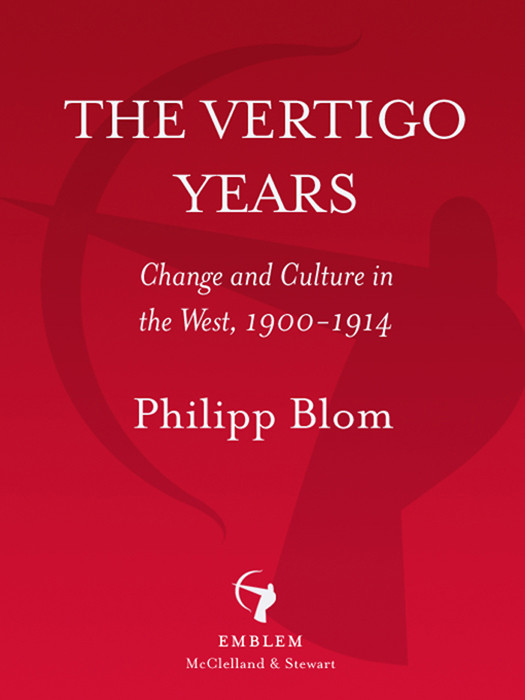 The Vertigo Years Philipp Blom