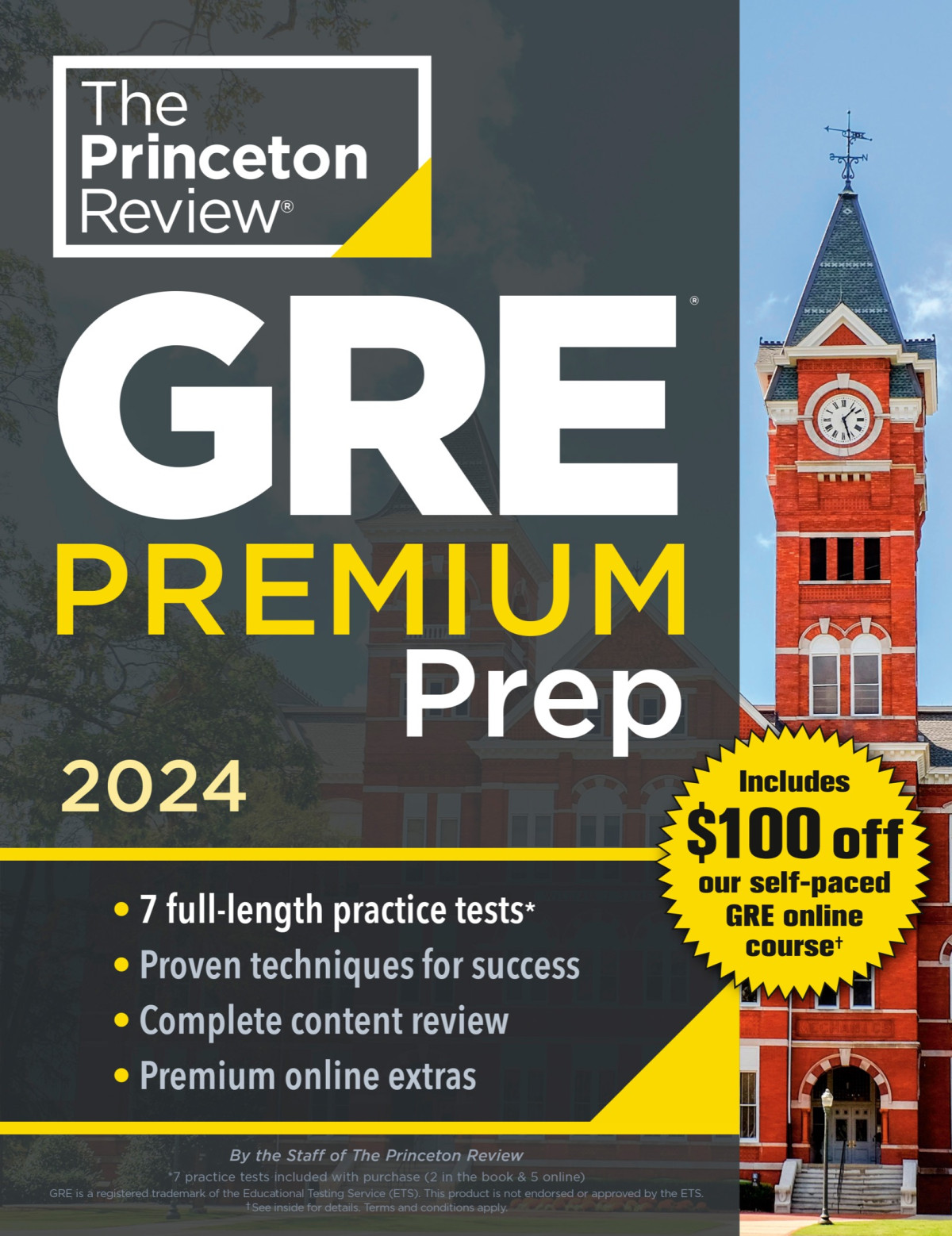 Princeton Review Gre Premium Prep 2024 7 Practice Tests Review Techniques Online Tools The Princeton Review