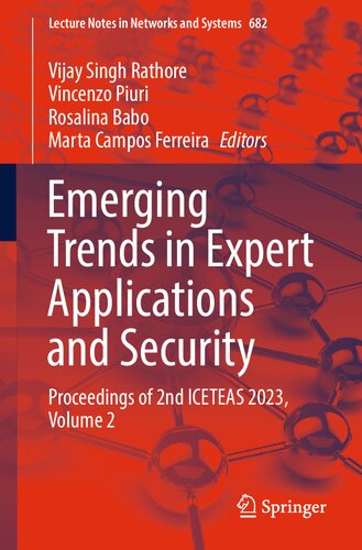 Emerging Trends In Expert Applications And Security Proceedings Of 2nd Iceteas 2023 Volume 2 Vijay Singh Rathore