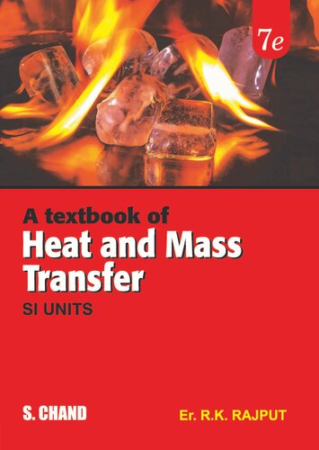 A Textbook Of Heat And Mass Transfer 7th Edition Rk Rajput