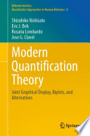 Modern Quantification Theory Joint Graphical Display Biplots And Alternatives Shizuhiko Nishisato