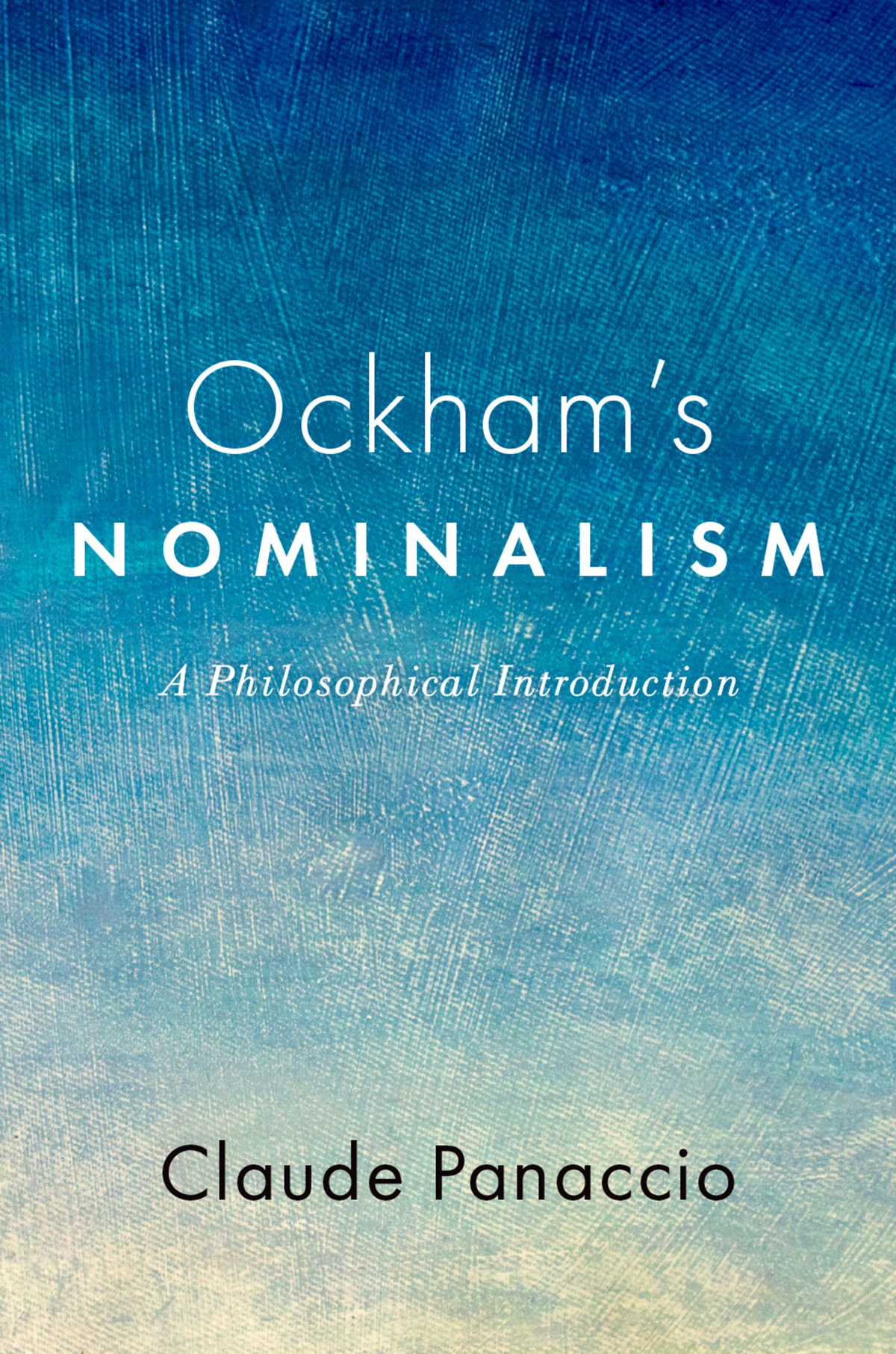 Ockhams Nominalism Claude Panaccio