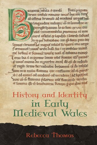 History And Identity In Early Medieval Wales Rebecca Thomas
