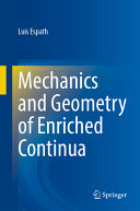 Mechanics And Geometry Of Enriched Continua Luis Espath