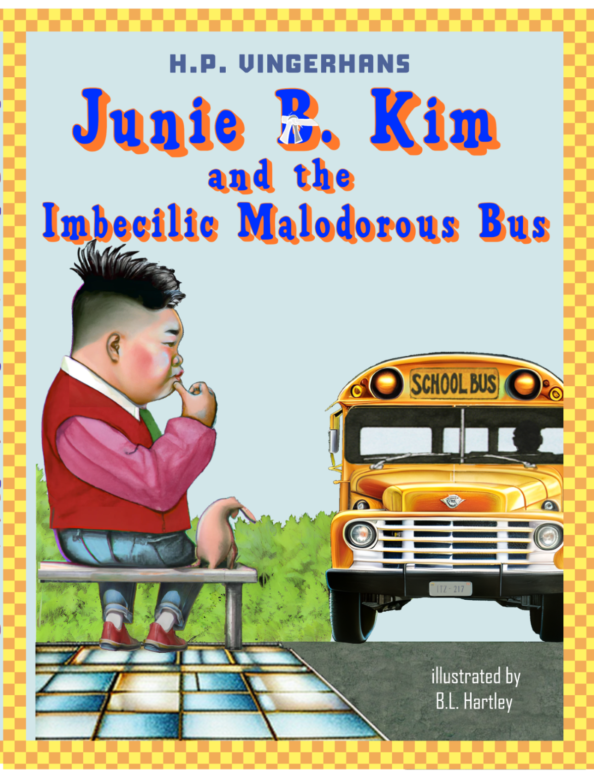 Junie B Kim And The Imbecilic Malodorous Bus 1st Edition Hp Vingerhans