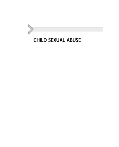 Child Sexual Abuse Forensic Issues In Evidence Impact And Management India Bryce Editor