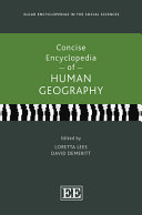 Concise Encyclopedia Of Human Geography Loretta Lees David Demeritt
