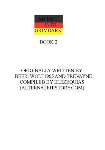 An Isot Into Grimdark Book 2 1st Edition Beer Wolf1965 Trevayne