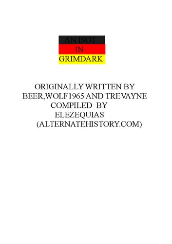 An Isot In Grimdark Book 6 1st Edition Beer Wolf1965 Trevayne