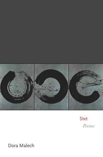 Stet Poems Dora Malech