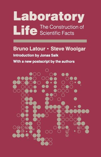 Laboratory Life Course Book Bruno Latour Steve Woolgar