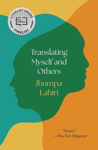 Translating Myself And Others Jhumpa Lahiri