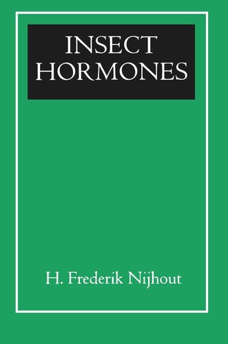 Insect Hormones H Frederik Nijhout
