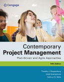 Contemporary Project Management Plandriven And Agile Approaches 5e 5th Timothy Kloppenborg