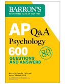 Ap Qa Psychology 600 Questions And Answers 2nd Edition 2nd Robert Mcentarffer
