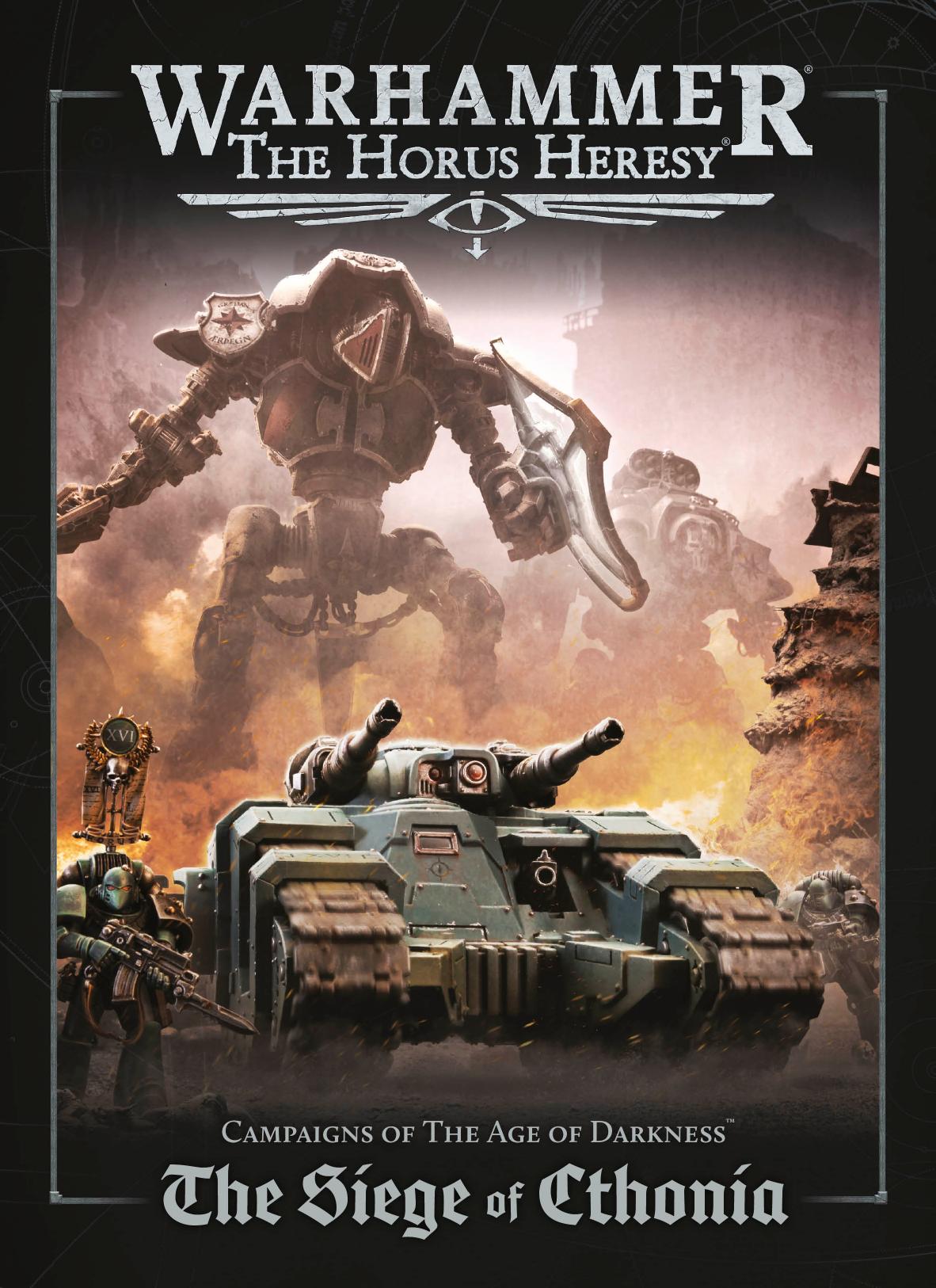 Campaigns Of The Age Of Darkness The Siege Of Cthonia 2nd Games Workshop Ltd