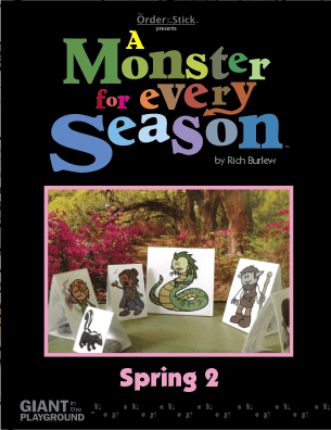 A Monster For Every Season Spring 2 1st Edition Rich Burlew