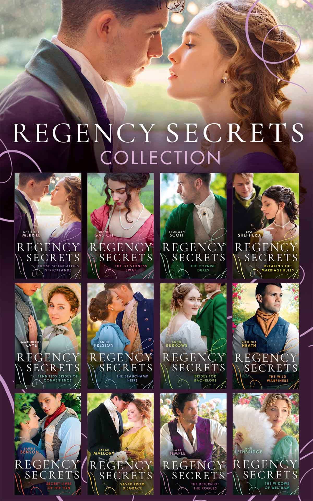 Regency Secrets Collection Christine Merrill Diane Gaston Bronwyn Scott