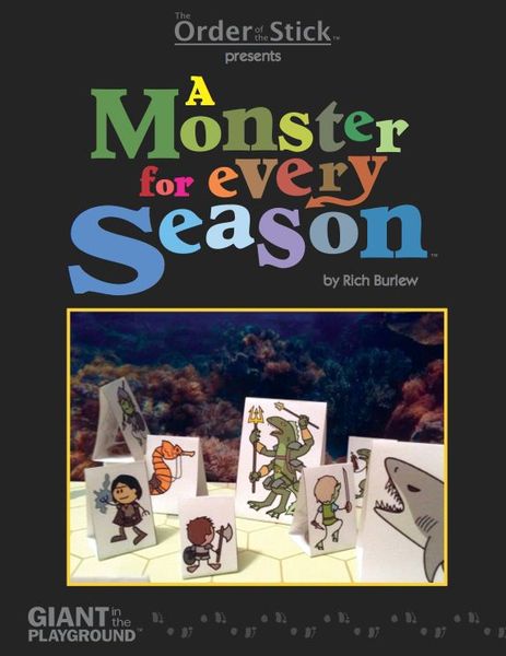 A Monster For Every Season Summer 1st Edition Rich Burlew