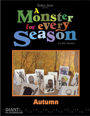 A Monster For Every Season Autumn 1st Edition Rich Burlew