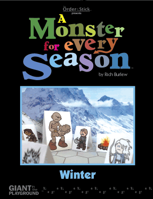 A Monster For Every Season Winter 1st Edition Rich Burlew