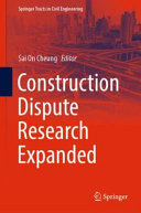 Construction Dispute Research Expanded Sai On Cheung
