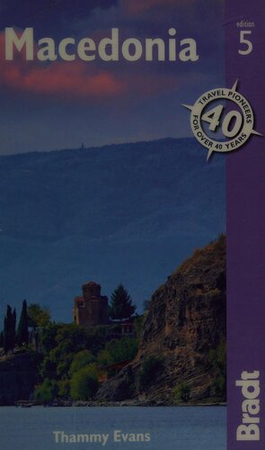 Bradt Travel Guide Macedonia 5th Ed 2015 5th Ed 2015 Thammy Evans