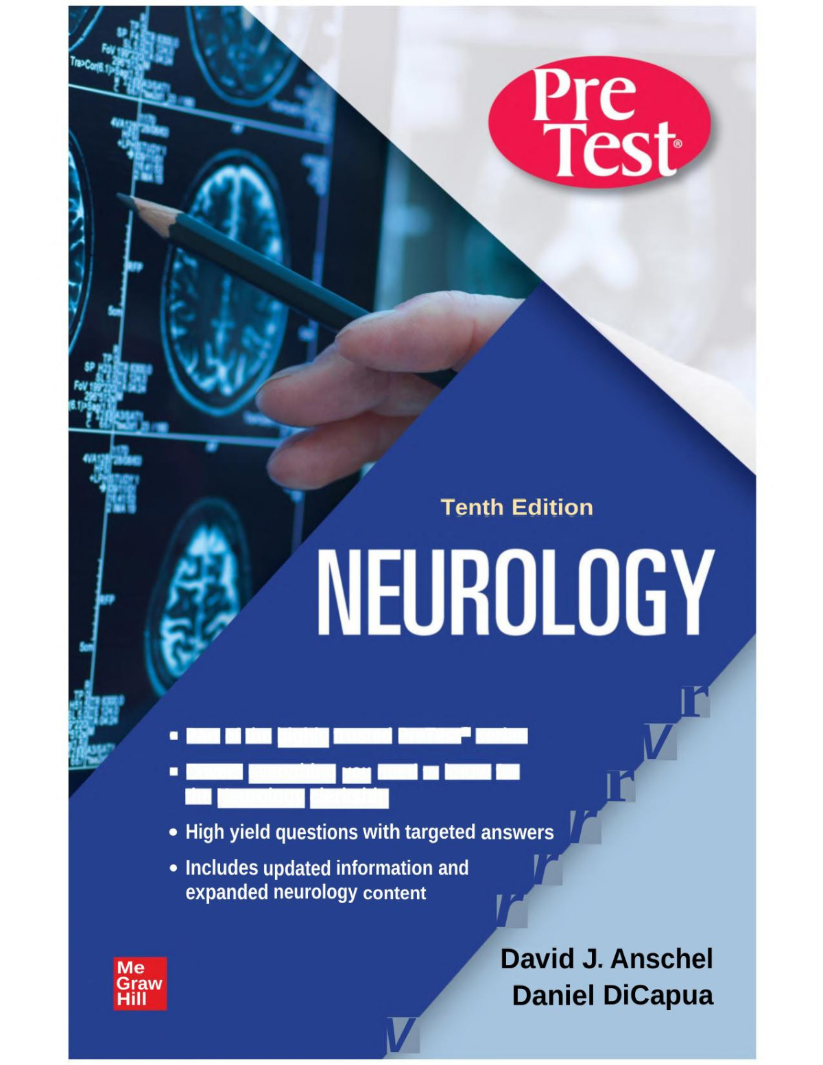 Pretest Neurology 10th Edition David J Anschel Daniel Dicapua