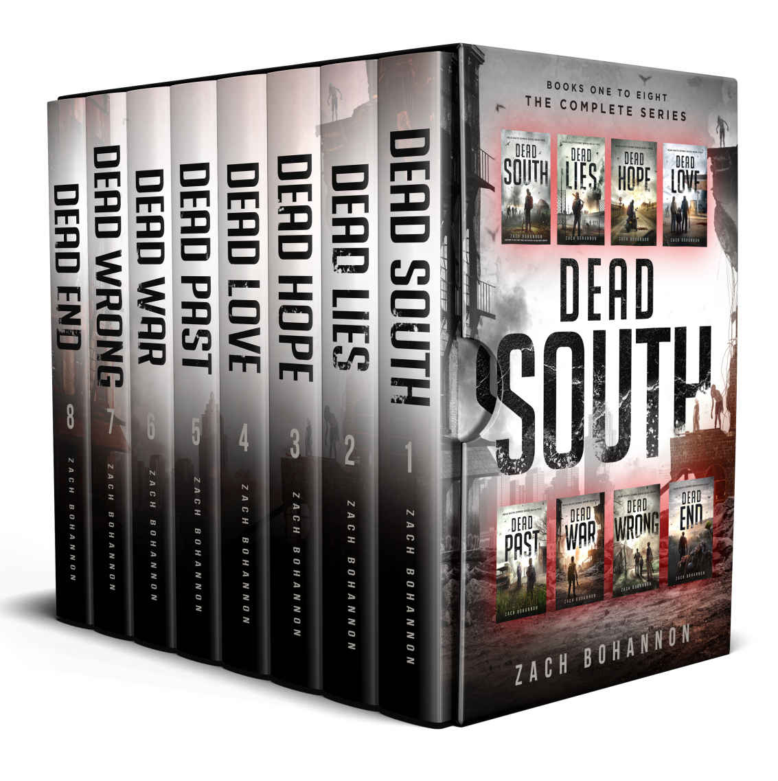 Dead South The Complete 8 Book Zombie Apocalypse Series Zach Bohannon