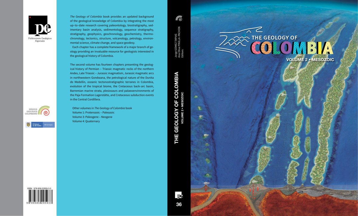 The Geology Of Colombia Volume 2 Mesozoic Editors Jorge Gmez Tapias And Ana Pinillapachon