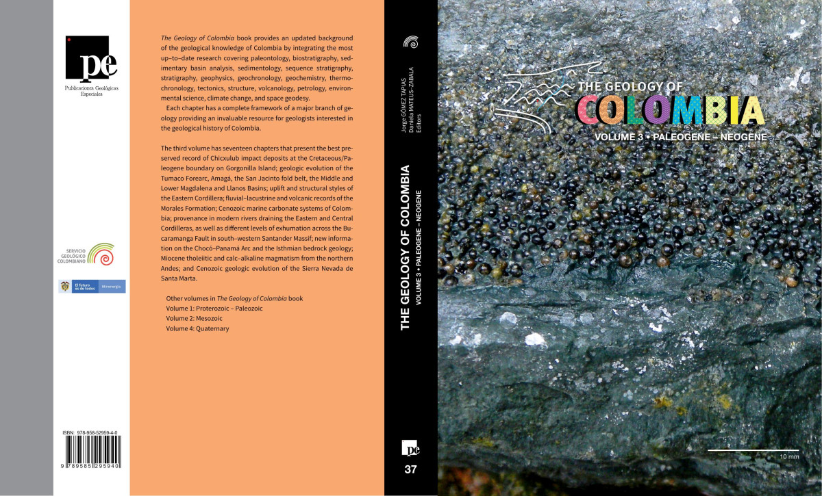 The Geology Of Colombia Volume 3 Paleogene Neogene Editors Jorge Gmez Tapias And Daniela Mateuszabala