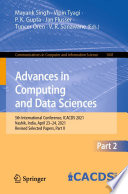 Advances In Computing And Data Sciences 5th International Conference Icacds 2021 Nashik India April 2324 2021 Revised Selected Papers Part Ii Mayank Singh