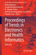 Proceedings Of Trends In Electronics And Health Informatics Tehi 2022 Mufti Mahmud