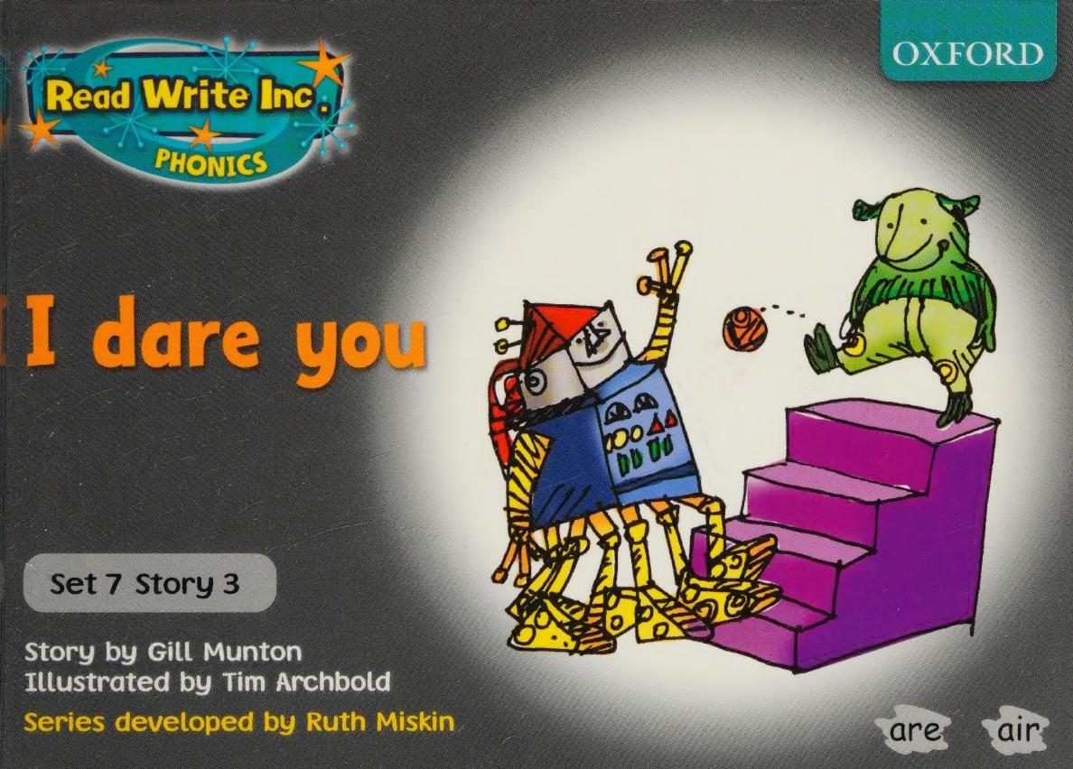 Read Write Inc Phonics Grey Set 7 Storybooks I Dare You Gill Munton