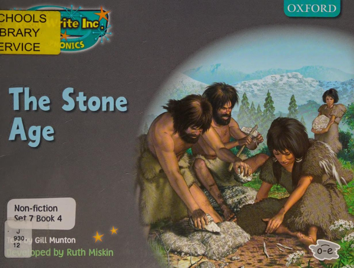The Stone Age Read Write Inc Set 7 Grey Colour Nonfiction Books Gill Munton