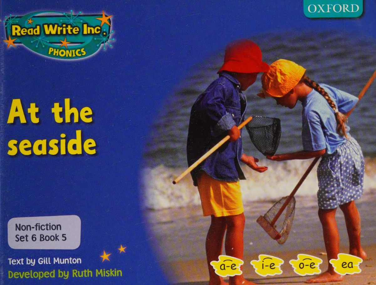 Read Write Inc Phonics Nonfiction Set 6 Blue At The Seaside Gill Munton