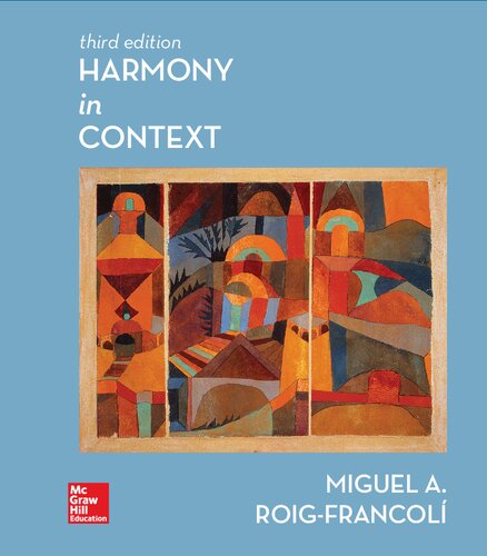 Loose Leaf For Harmony In Context 3rd Edition Miguel Roigfrancoli