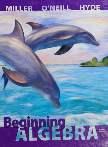 Beginning Algebra 4th Edition Julie Miller Molly Oneill Nancy Hyde