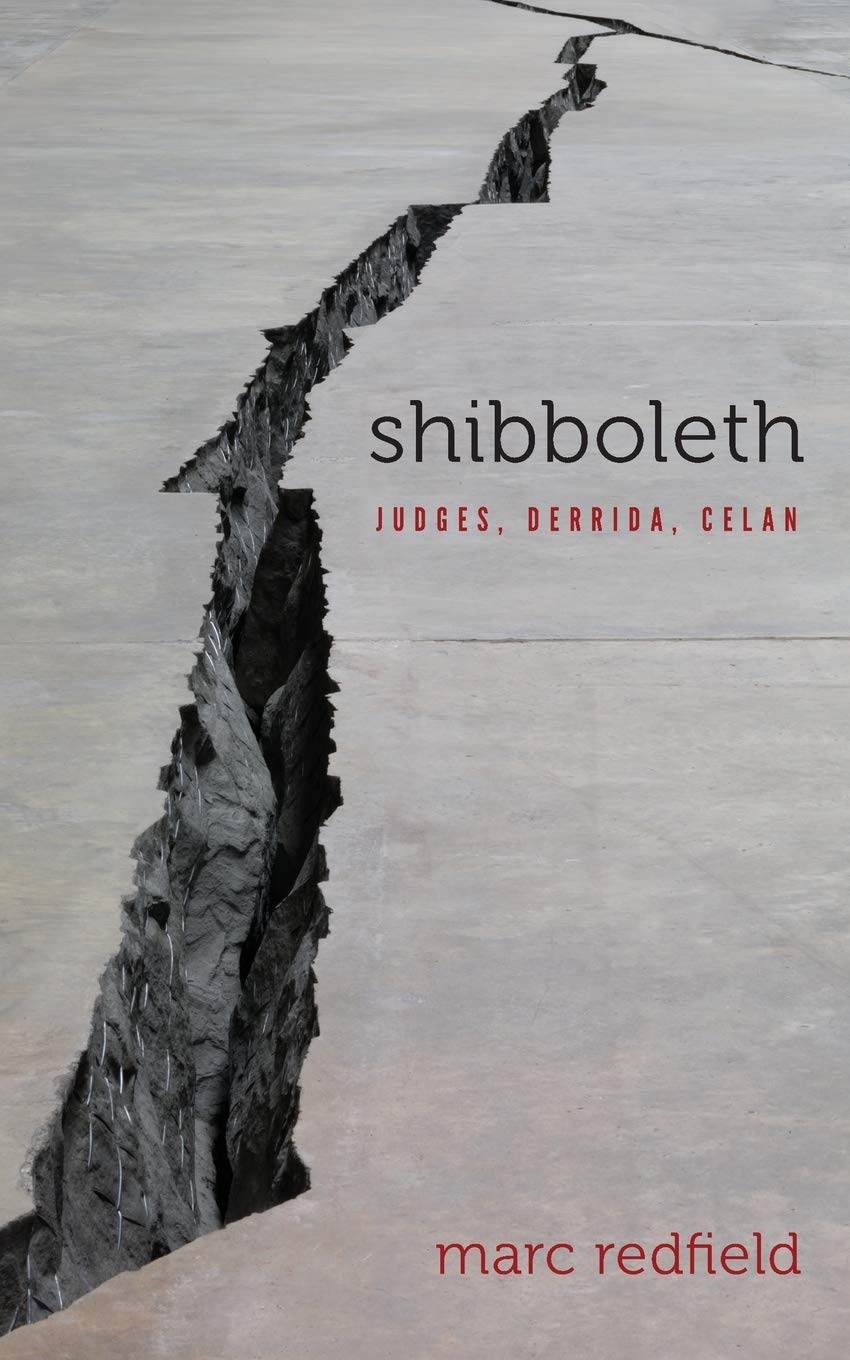 Shibboleth Judges Derrida Celan Marc Redfield